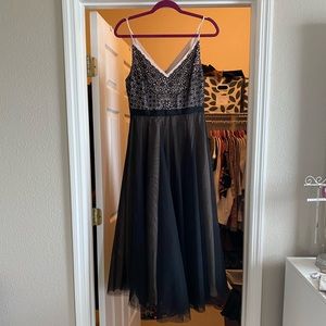 NWT BCBG Black Lace Dress Size S